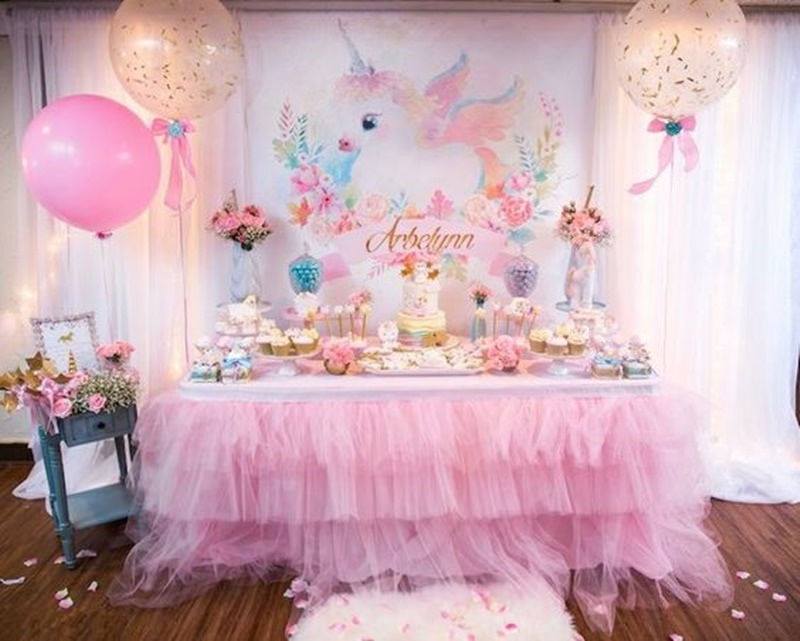Beautiful Curtains Decorations for Birthday Parties 9